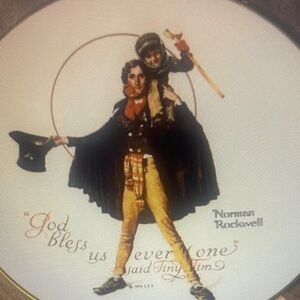 Vintage 1974 Norman Rockwell Collectors Plate